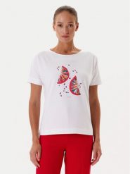 Tatuum T-Shirt Lali 1 T2511.110 Biały Regular Fit. Białe t-shirty Tatuum, l, bez wzorów, z bawełny, bez kołnierzyka, bez ramiączek. Za 139.99 zł.