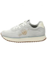 GANT Footwear Skórzane sneakersy "Bevinda" w kolorze jasnoszarym rozmiar: 36. Szare trampki GANT Footwear, bez wzorów, z materiału, bez zapięcia. Za 342.45 zł.
