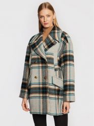 Pinko Płaszcz wełniany Cassandra 1G18CK 7638 Kolorowy Regular Fit. Płaszcze Pinko, na zimę, bez wzorów, z wełny, bez kaptura. Za 2,529.00 zł.