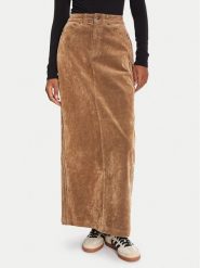 Adidas Spódnica maxi Adibreak JY2397 Brązowy Regular Fit. Brązowe spódnice Adidas, bez wzorów, z bawełny, maxi. Za 419.99 zł.