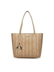 Armani Exchange Torebka XW001199 AF15325 F8035 Beżowy. Brązowe torebki klasyczne Armani Exchange, bez wzorów, ze skóry, bez dodatków. Za 519.99 zł.