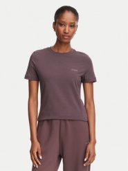 Guess T-Shirt V6RI07 J1314 Brązowy ciemny Regular Fit. Brązowe t-shirty Guess, xxs, z aplikacjami, z bawełny, bez kołnierzyka, bez ramiączek. Za 154.99 zł.