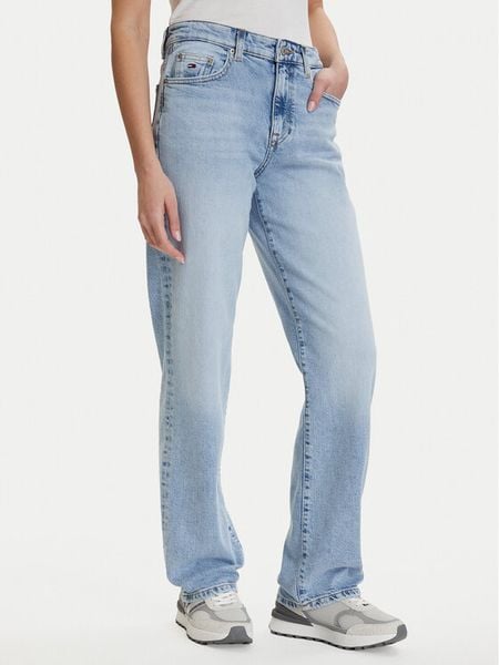 Tommy Jeans Jeansy DW0DW22987 Niebieski Regular Fit. Niebieskie jeansy Tommy Jeans, bez wzorów. Za 270.99 zł.
