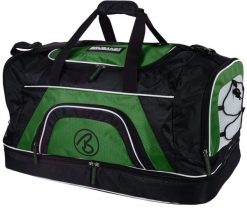 BRUBAKER Torba Sportowa 52L z Komorą na Buty i Mokre Rzeczy Czarny Zielony. Czarne torby na ramię X2, bez wzorów, z materiału, eleganckie, na ramię, duże, bez dodatków. Za 188.99 zł.