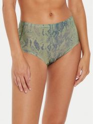 Chantelle Figi klasyczne z wysokim stanem Soft Stretch C11D70 Zielony. Zielone figi Chantelle, bez wzorów, z syntetyku. Za 59.99 zł.