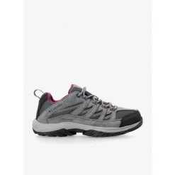 Buty turystyczne damskie Columbia Crestwood Waterproof. Szare trekkingi Columbia, trekkingowe. Za 419.99 zł.
