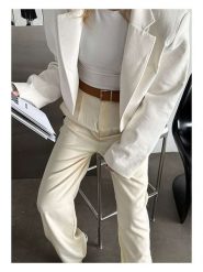 Lucky Bees Pasek w kolorze brązowym - dł. 100 cm rozmiar: onesize. Brązowe paski Lucky Bees, bez wzorów, z materiału. Za 96.37 zł.