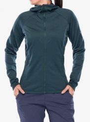 Bluza damska z kapturem Montane Protium Hoodie. Zielone bluzy Montane, l, bez wzorów, z elastanu, z kapturem. Za 269.49 zł.