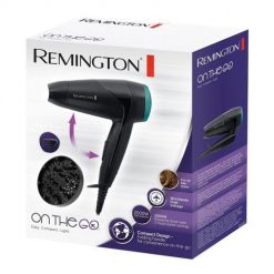 Suszarka do włosów REMINGTON Compact On The Go D1500 (2000W; kolor czarny). Suszarki do włosów Remington. Za 77.99 zł.