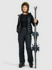 4F Spodnie narciarskie z szelkami membrana Dermizax 20000 damskie - czarne XS. Czarne spodnie narciarskie 4f, xs, bez wzorów, z materiału, narciarskie, Dermizax. Za 799.99 zł.