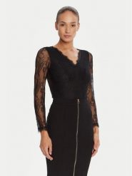 Rinascimento Body CFC0125006003 Czarny Regular Fit. Czarne body Rinascimento, l, bez wzorów, z syntetyku. Za 379.99 zł.