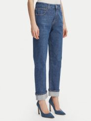 Rinascimento Jeansy CFC0127857003 Niebieski Straight Leg. Niebieskie jeansy Rinascimento, s, bez wzorów. Za 499.99 zł.