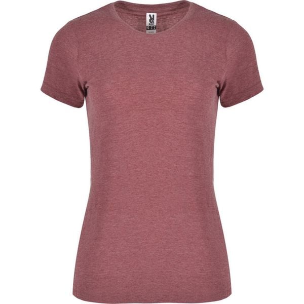 Damska Koszulka Z Krótkim Rękawem Fox Heather Z Krótkim Rękawem. Czerwone bluzki ROLY, bez wzorów, sportowe, bez kołnierzyka, bez ramiączek. Za 37.99 zł.