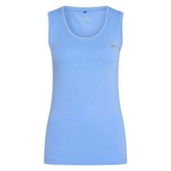 Damski tank top HV Polo Classic. Niebieskie koszulki polo HV POLO, s, bez wzorów, z dżerseju, bez kołnierzyka, bez ramiączek. Za 151.50 zł.