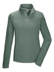 Killtec Bluza polarowa w kolorze szarozielonym rozmiar: 46. Zielone bluzy Killtec, bez wzorów, z polaru, bez kaptura. Za 114.95 zł.