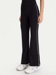 MICHAEL Michael Kors Legginsy MF530W51RE Czarny Flare Fit. Czarne legginsy MICHAEL Michael Kors, l, bez wzorów, z syntetyku. Za 659.99 zł.