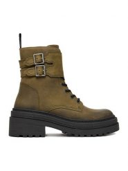 G-Star Raw Trzewiki CEO-WI34-ALASKA-03 Zielony. Zielone botki G-Star Raw, bez wzorów, ze skóry, bez obcasa, na płaskiej podeszwie, bez zapięcia. Za 449.99 zł.
