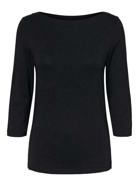 Vero Moda Koszulka "Panda" w kolorze czarnym rozmiar: M. Czarne bluzki Vero Moda, m, bez wzorów, z bawełny, bez kołnierzyka, bez ramiączek. Za 78.84 zł.
