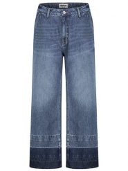 Sublevel Dżinsy - Comfort fit - w kolorze niebieskim rozmiar: M. Niebieskie jeansy Sublevel, m, z aplikacjami, z podwyższonym stanem. Za 152.26 zł.