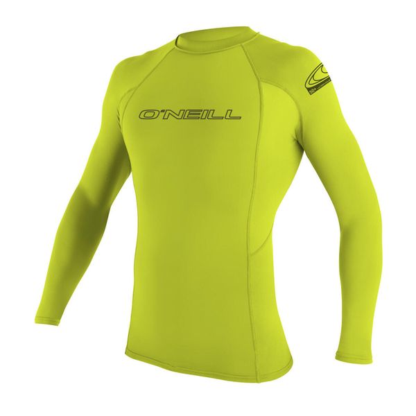 Koszulka ONEILL BASIC SKINS L/S RASH GUARD. Czarne bluzki O'Neill, l, bez wzorów, sportowe, bez kołnierzyka, bez ramiączek. Za 174.00 zł.