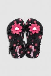 Sandały plażowe. Brązowe sandały Ipanema, bez wzorów, z materiału, biznesowe, bez obcasa, bez zapięcia. W wyprzedaży za 29.90 zł.