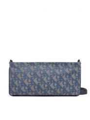 Calvin Klein Jeans Torebka Ckj Monogram Mini Bag LV04K3183G Niebieski. Niebieskie listonoszki Calvin Klein Jeans, bez wzorów, z jeansu, bez dodatków. Za 349.99 zł.