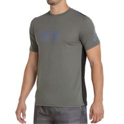 Bullpadel Toen T-shirt. Zielone t-shirty bullpadel, bez wzorów, bez kołnierzyka, bez ramiączek. W wyprzedaży za 120.85 zł.