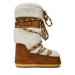 Śniegowce Moon Boot. Brązowe trapery i śniegowce Moon Boot. Za 2,349.00 zł.