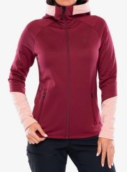 Bluza z kapturem damska Peak Performance Rider Essentials Zip Hood. Czerwone bluzy Peak Performance, s, bez wzorów, z elastanu, z kapturem. Za 537.89 zł.