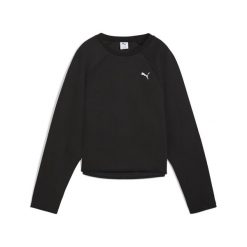 Damska krótka bluza Evostripe Comfort PUMA Black. Czarne bluzy Puma, xs, bez wzorów, bez kaptura. Za 299.00 zł.