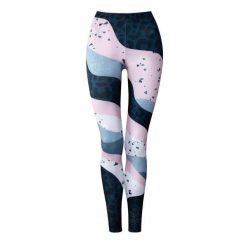 Legginsy sportowe damskie DEEP TRIP Koty. Legginsy DEEP TRIP, l, bez wzorów, z elastanu, na fitness i siłownię. Za 179.00 zł.