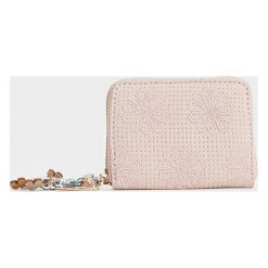 Parfois - Portfel. Czerwone portfele Parfois, bez wzorów, z materiału. W wyprzedaży za 29.90 zł.