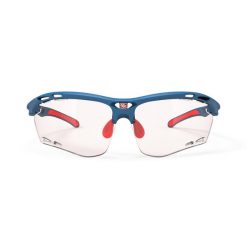 Okulary przeciwsłoneczne do sportu Rudy Project propulse. Niebieskie okulary przeciwsłoneczne Rudy Project, bez wzorów, sportowe. Za 595.00 zł.