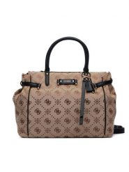 Guess Torebka Dorothy HWJP22 31060 Brązowy jasny. Brązowe torebki klasyczne Guess, z aplikacjami, z materiału, bez dodatków. Za 584.99 zł.