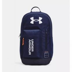Plecak miejski Under Armour Halftime. Niebieskie plecaki Under Armour, bez wzorów. Za 183.55 zł.