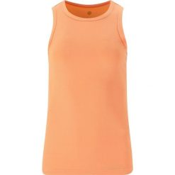Damski tank top Athlecia Madilyn. Brązowe topy Athlecia, bez wzorów, bez kołnierzyka, bez ramiączek. Za 133.50 zł.