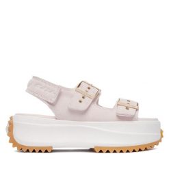 Sandały Converse. Brązowe sandały Converse, bez wzorów, bez obcasa, na płaskiej podeszwie, bez zapięcia. Za 419.99 zł.