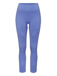 Copenhagen Studios Legginsy sportowe w kolorze niebieskim rozmiar: L. Niebieskie legginsy Copenhagen Studios, l, bez wzorów, z materiału, z podwyższonym stanem. Za 45.95 zł.