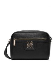 Nine West Torebka CEO-LA374-4357 Czarny. Czarne listonoszki Nine West, bez wzorów, z materiału, bez dodatków. Za 149.99 zł.