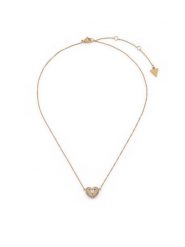 Guess Naszyjnik JUBN05 549JW Złoty. Żółte naszyjniki Guess, metalowe. Za 329.99 zł.