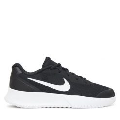 Buty do tenisa Nike. Czarne obuwie sportowe Nike, bez zapięcia, tenisowe. Za 379.99 zł.
