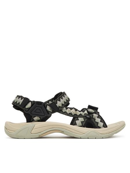 CMP Sandały Hamal Wmn Hiking Sandal 38Q9956 Szary. Szare sandały CMP, bez wzorów, z materiału, bez obcasa, bez zapięcia. Za 149.99 zł.