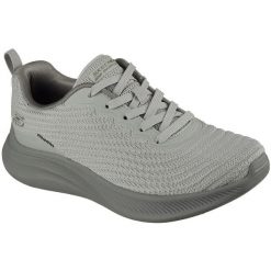 Buty sportowe damskie Skechers Bobs Moda Flex mellow Dawn. Szare obuwie sportowe Skechers, bez zapięcia. Za 390.00 zł.