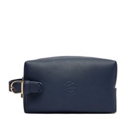 Kosmetyczka Beverly Hills Polo Club. Niebieskie kufry i kosmetyczki Beverly Hills Polo Club, bez wzorów, bez dodatków. Za 59.99 zł.