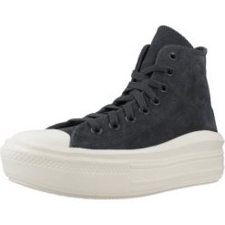 Tenisówki Converse Model Chuck Taylor All Star Move Hi Kolor Niebieski. Niebieskie trampki Converse, bez wzorów, ze skóry, bez zapięcia. Za 309.99 zł.