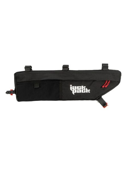 Torba bikepacking Jack Pack Ultra Żwirek. Czarne torby na ramię JACKPACK, bez wzorów, z tkaniny, na ramię, bez dodatków. Za 207.89 zł.