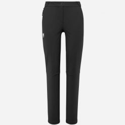 Spodnie trekkingowe damskie Millet Ubic Stretch Pant W regular fit. Czarne spodnie sportowe Millet, bez wzorów, trekkingowe. Za 309.00 zł.