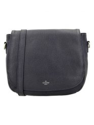 Charm Skórzana torebka w kolorze granatowym - 25 x 22 x 9 cm rozmiar: onesize. Niebieskie torby na ramię Charm, bez wzorów, z materiału, na ramię, bez dodatków. Za 282.99 zł.