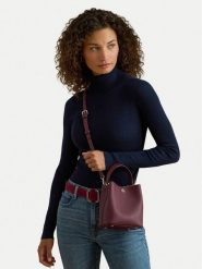 LAUREN RALPH LAUREN Torebka 431969365008 Bordowy. Czerwone torebki klasyczne Lauren Ralph Lauren, bez wzorów, ze skóry, bez dodatków. Za 1,199.00 zł.
