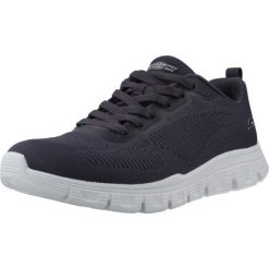 Buty SKECHERS BOBS B LITE Niebieski. Niebieskie obuwie sportowe Skechers, z tkaniny, trekkingowe. Za 244.99 zł.